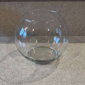 Clear Glass Decorative Bowl